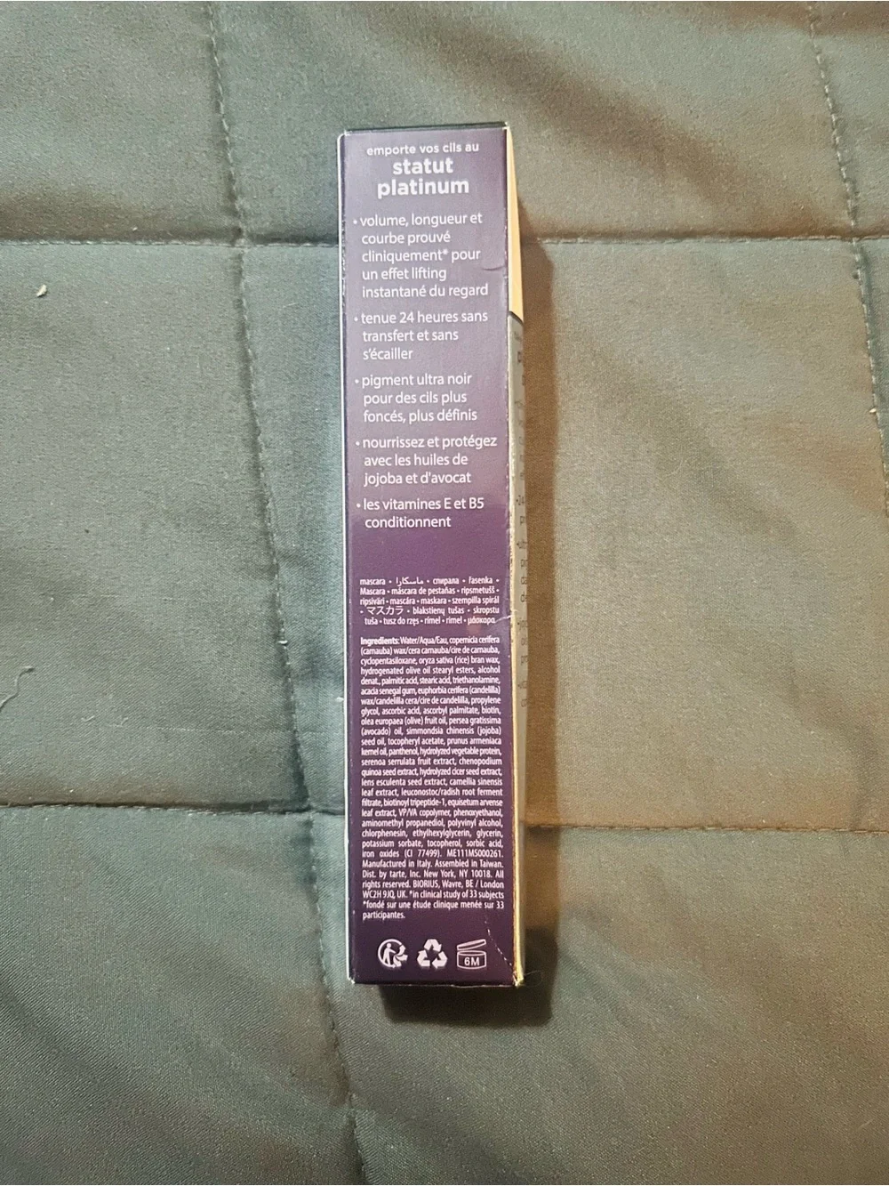 tarte Lights, Camera, Lashes Platinum Mascara